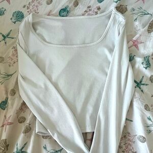 White long sleeve shirt